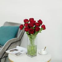 20pcs Arreglo De Rosas Artificiales Realistas Para Bodas Cumpleaños Y Más Decoración Floral Para El Hogar Y Arreglo De Flores - details 7
