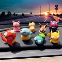 Colección De Figuras De Pokemon Pikachu Bulbasaur Charmander Squirtle Juguetes De Modelo Lindos Y Estúpidos Para Fans - details 0