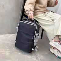 Mochila de viaje de gran capacidad para Mujer, Bolso de Día informal, impermeable, antirobus, Con Correa de equipamiento y Puerto de carga USB - details 4