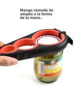 Abrepuertas Multifuncional Cuatro En Uno Para Botellas De Bebida Anti Deslizamiento Cap Twister De Aluminio Ecológico - details 1