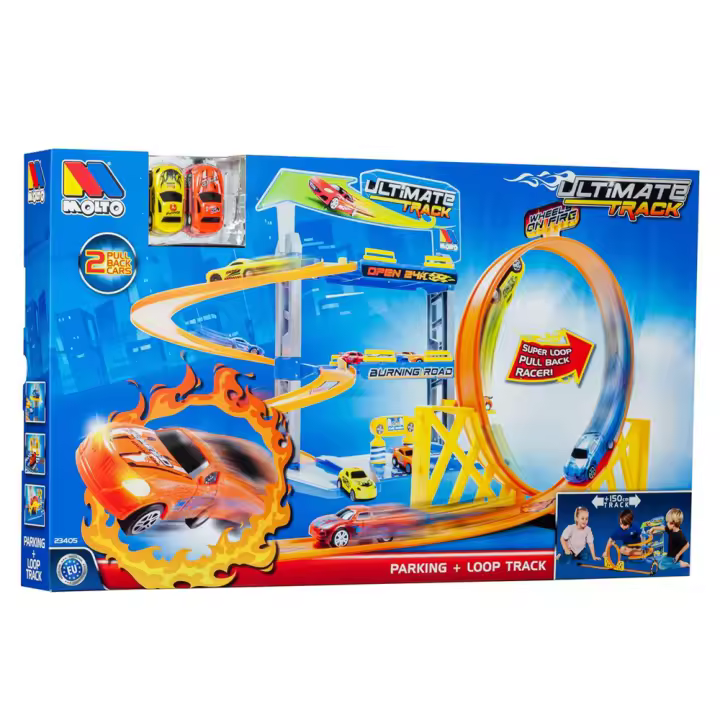 Parking Ultimate con Looping y 2 Coches (Molto 23405) - 1