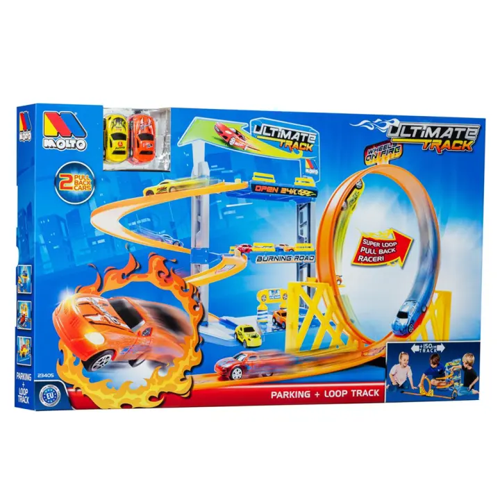 Parking Ultimate con Looping y 2 Coches (Molto 23405) - 1