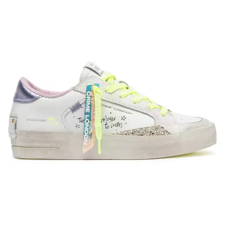 Crime London Zapatillas Sk8 Deluxe Blanco - 1