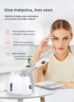 Humidificador De Vapor Facial Con Ozono Limpieza Profunda Para El Rostro Máquina De Vapor Para Spa En Casa Y Salón Cuidado De La piel Blanqueador - details 2