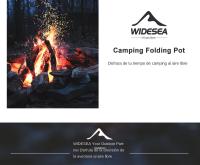 Widesea Kettle De Camping 1.1L 2L1.5L Para Exterior Utensilios De Cocina Para Picnic Set Equipamiento Turistico Aluminio No Plegable - details 5