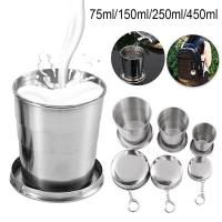 Taza Telescopio Plegable Portátil Para Viajes Y Exteriores De Acero Inoxidable Copo De Nieve Reutilizable - details 0
