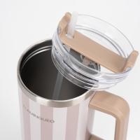 Flamingueo Vaso Termico - Taza Termo Acero Inoxidable Termo Cafe Para Llevar Bebidas Frías 24h y Calientes 10h Botella Termica 1,18 Litros - details 6