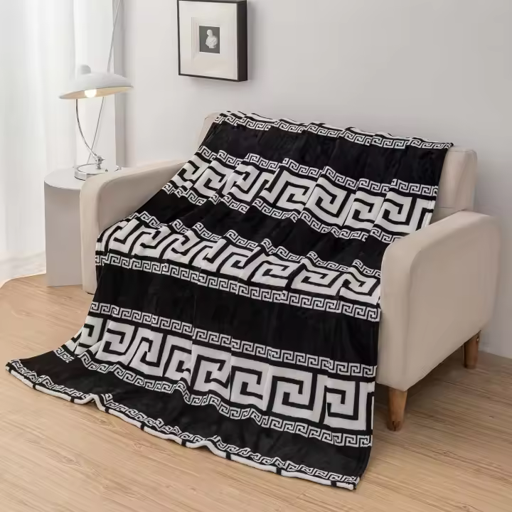 Mantas para Sofás de Franela Microfibre Extra Suave - Mantas para Cama de 90 135 150cm 100% Poliéster Suave y Cómodo 130x160 220x240 160x220cm - 1
