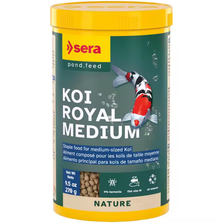 Sera Koi Royal Medium - Alimento Principal para Kois entre 12-15 cm - 1