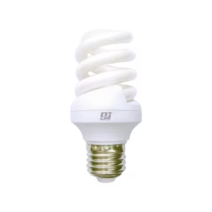 ORION91 Bombilla Ahorro ESPIRAL MINI T3 E27 15w 825lm Blanco Cálido 2700k 6000h Orion91 Simply - SpazioLuzio - 1