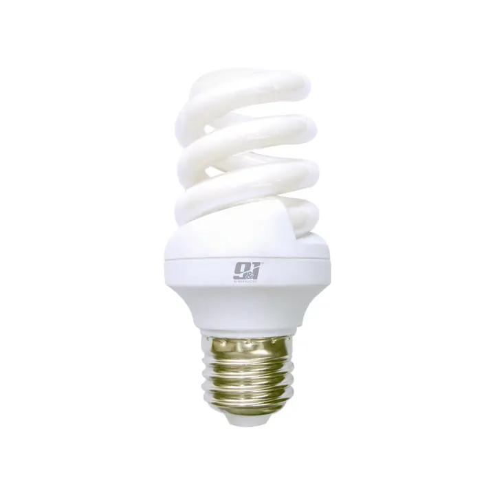 ORION91 Bombilla Ahorro ESPIRAL MINI T3 E27 15w 825lm Blanco Cálido 2700k 6000h Orion91 Simply - SpazioLuzio - 1
