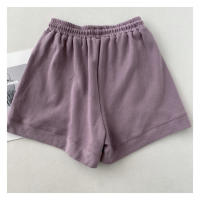 Pantalones Cortos A-line Amplios Con Cinturón Ajustable Para Mujer Estilo Coreano Casual Versátil Para El Hogar Y Deportes - details 21