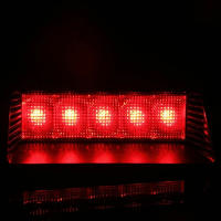 Luces De Freno LED Automotriz 5 LED DC 12V Luz Roja De Parada Trasera Advertencia Colocación Durable Accesorios Útiles - details 19