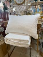 Vivid Torral - Colcha Piqué Simone Reversible: Efecto Lavado a la Piedra, Disponible en 3 colores (Gris, blanco, beige) - details 1