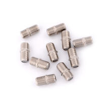 10pcs/Pack Conector F De Aleación De Aluminio Juntador De Tubos Femenino Adaptador De Barra Para Satélite/Cable TV RG6 Coaxial - details 5
