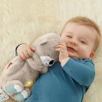 Muñeco De Peluche Suave Para Bebés Otter Soothing Con Música Y Luz Compañero Para Dormir Para Niños Y Niñas Regalo Ideal - details 2