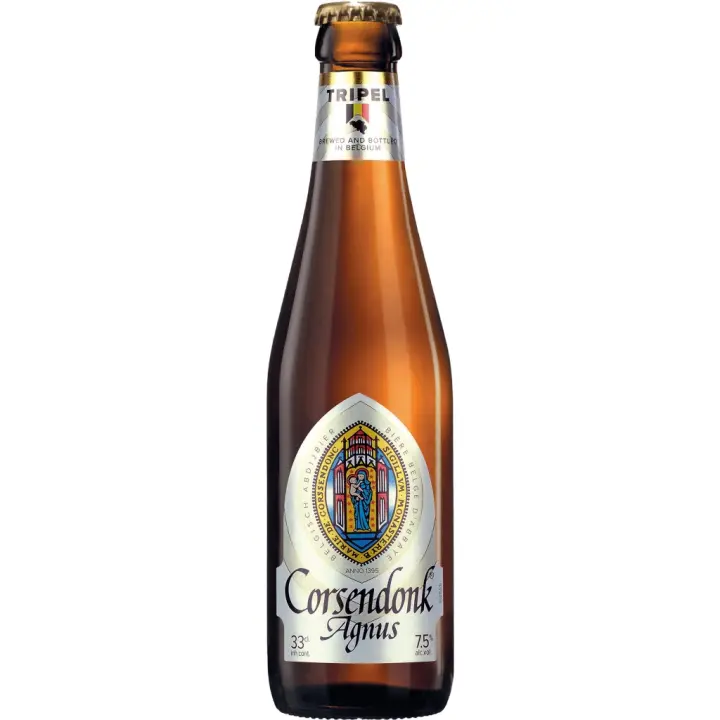 6 uds x Corsendonk Agnus 33Cl cerveza belga rubia tipo tripel - 1
