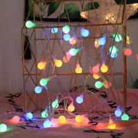 Cadena De Luces LED De Bola Con Batería 6M Para Decoración De Jardín Fiesta Bodas Y Navidad Autónoma Apto Para Exterior - details 7