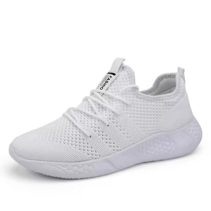 Zapatos De Correr Para Hombre Transpirables Antiguo Y Antiolor Zapatillas De Correr Con Cordones Casual Para Adultos - 1
