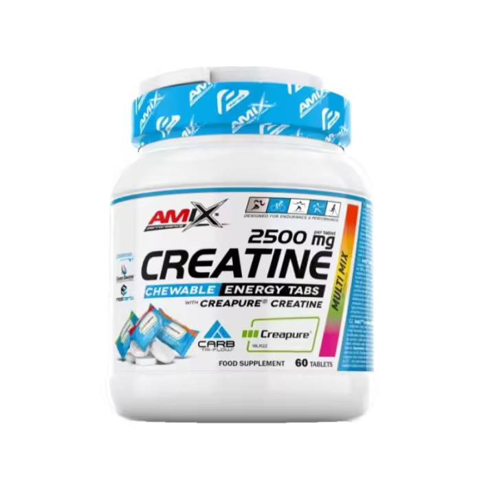 Creatina Creapure Performance 60 Tabletas Masticables - Amix - 1