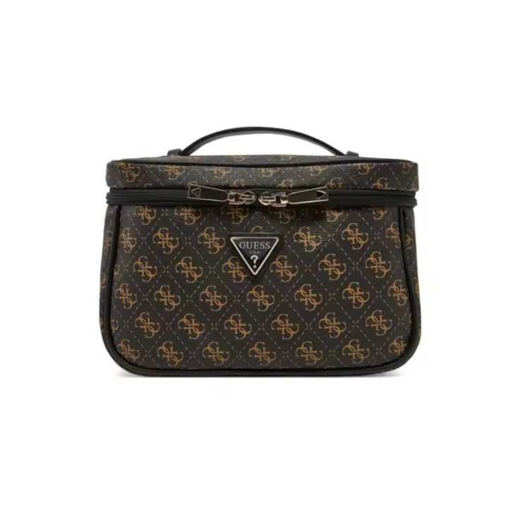 Neceser Guess Jesco marrón logotipo para mujer - 1