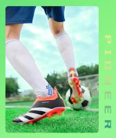 Zapatos De Fútbol Para Hombre TF/FG Uso Interior Botas De Campo Profesionales Entrenamiento Deportivo Suela De Goma Transpirables Talla True - details 19