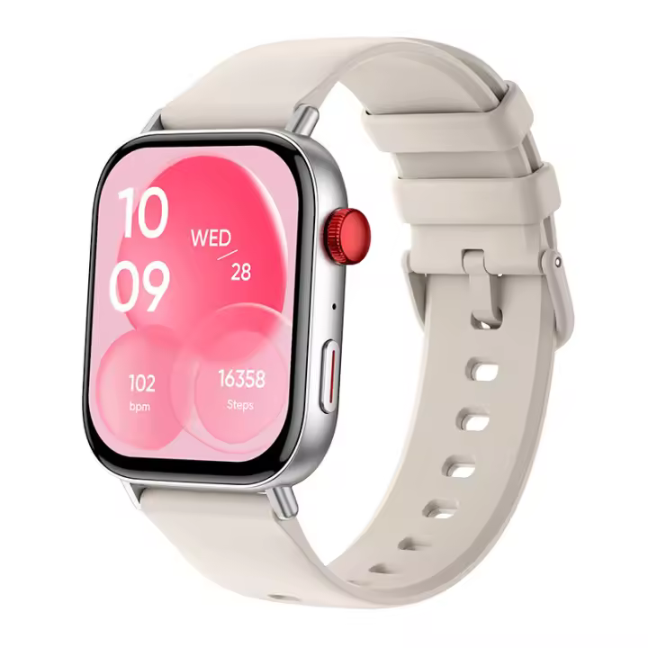 P93 Bluetooth call 1.93 inch HD screen health monitoring wireless charging smart watch - 1