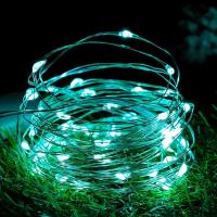 Luces De Navidad LED De Hilo De Cobre Para Decoración De Árbol De Navidad Dormitorio Boda Ramadan Navidad DIY Luz De Cadena De Festividades - details 12