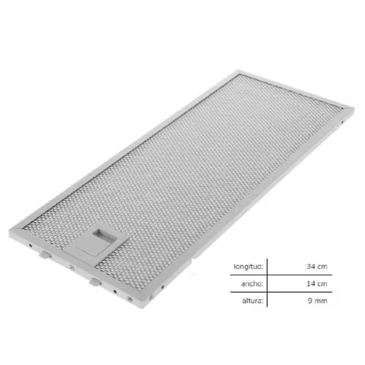 Filtro Campana Bosch DWF97RV20/02 34cm x 14cm x 9mm - 1