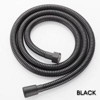 Tubo De Ducha Flexible De Acero Inoxidable Negro/Cromo Alta Resistencia Para Baño Accesorios De Ducha Vía Caliente Y Fría - details 0