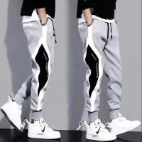 Pantalones Deportivos Casuales Para Hombre Con Bolsillos Y Estampado Cintura Elástica Secado Rápido Para Entrenamiento De Baloncesto Y Correr - details 4