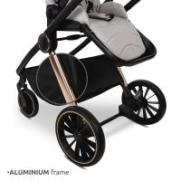 LORELLI Carrito de bebé DUO BIANCA con capazo duro hasta 22 kg de Lorelli - details 0
