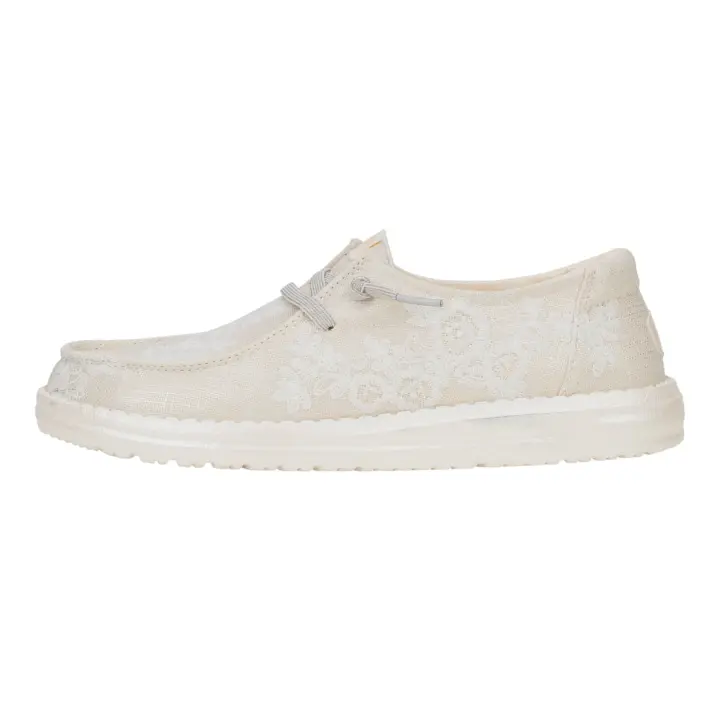 Hey Dude Wendy Floral Lace Mujer - Mocasines italianos casual - Extraligeros y cómodos - 1