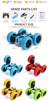 Coche De Acrobacia RC Para Niños Y Adultos Control Remoto 2.4G Doble Cara Rotación 360 Grados off Road Regalo Para Niños Y Adultos - details 9