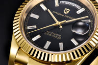 Reloj Mecánico PAGANI DESIGN 2025 DD36 Para Hombre Con Dial De Meteorito Acero Inoxidable Resistente Al Agua 10Bar Cristal De Zafiro - details 12