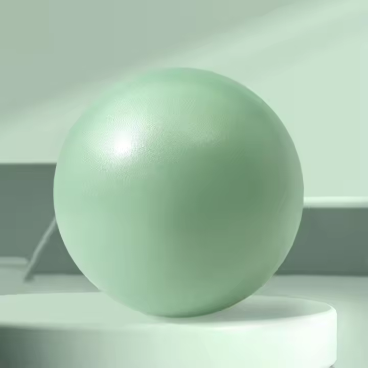 Bola De Yoga Para Mujer Gimnasio Fitness Antiestalla Gruesa 25 Cm Pilates Ejercicio Mini Bola Modeladora De Piernas Y Caderas - 1