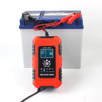 Cargador De Batería 10A Para Coche SUV Motocicleta Camión 12V 10A 24V 5A Reparación De Pulso Para Batería GEL Humedal Seco Ácido Lead - details 8