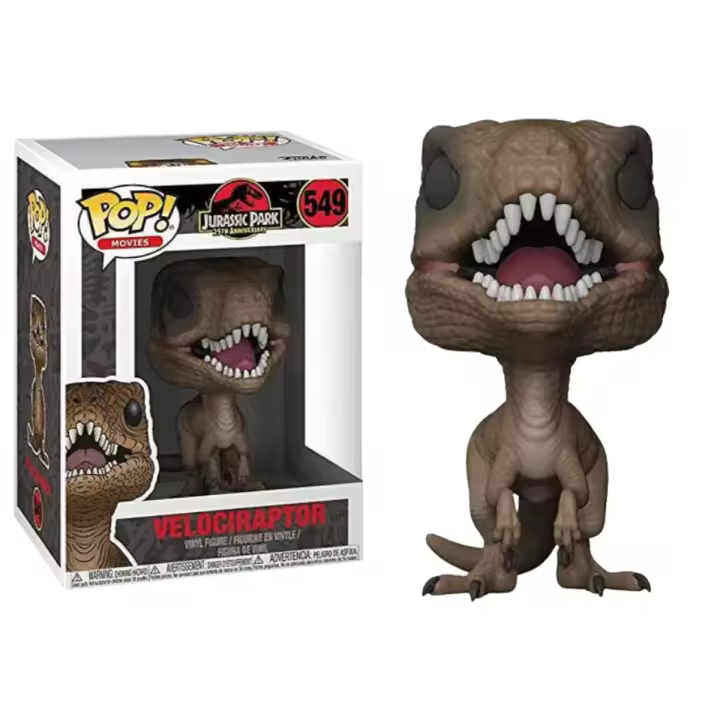 FUNKO POP! JURASSIC PARK - VELOCIRAPTOR, 26735, Nº549, TIENDA CON LICENCIA OFICIAL - 1