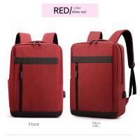 Mochila De Negocios Para Laptop Grande Capacidad Multifuncional Con USB Impermeable Para Hombres Bolsa De Hombro Casual Con Funda Trasera - details 21