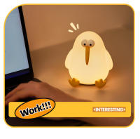 Lámpara De Silicona Suave Para Halloween Decoración De Ambiente De Habitación Fantasma Demonio Kiwi Bird Mago Luz Nocturna LED Recargable Forma De Calabaza - details 8