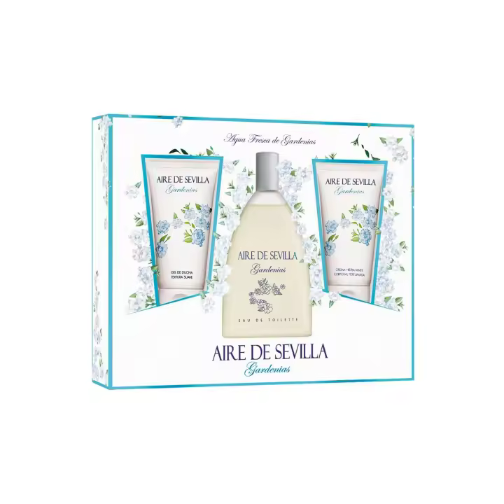 Aire De Sevilla - Cofre Gardenias 150Ml Edt+ Gel De Ducha 150Ml + Crema Corporal 150Ml - 1