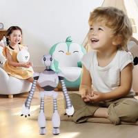 Muñeco De Peluche Robot Salvaje De 13 Pulgadas Juguete Ajustable Amigo Robótico Para Niños Y Niñas Decoración De Hogar Regalos De Cumpleaños - details 2