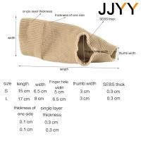 JJYY 1Par De Guantes De Apoyo Para Muñeca Deportivos Para Hombres Y Mujeres Protección Contra Esfuerzos En Los Joints Aislante Frío Y Calor Medio De Mano Media - details 1