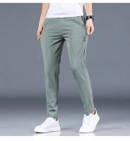 Pantalones De Golf Para Hombre Primavera Otoño Corte Slim Ajustados De Alta Calidad Elásticos Moda Versátiles Casual Transpirables Tres Colores - details 5