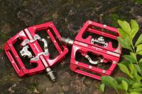RACEWORK Pedales De Bicicleta De Montaña MTB Clipless Con Medidor De Potencia Doble Función Pedal Clip Compacto Y Plataforma Aluminio Para Ciclismo - details 14