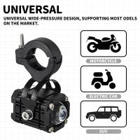 2pcs Faros LED Para Motocicleta Spotlights Mini Driving Strobe Lights Alta/Baja Potencia Luz Auxiliar De Conducción Con Foco De Trasero - details 1