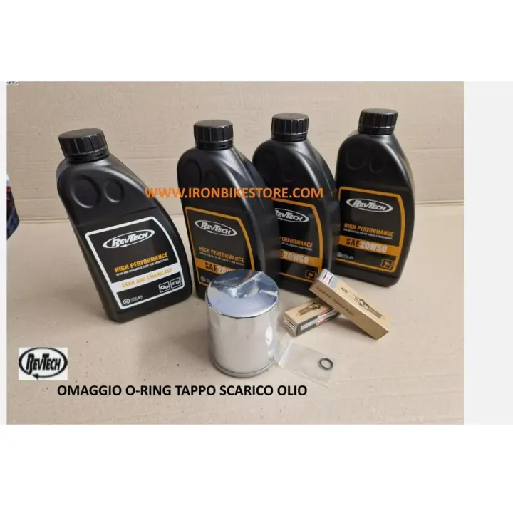 Harley Sportster 883 1200 Kit de Corte de 86 a 2020 Revtech Chrome Motor - 1