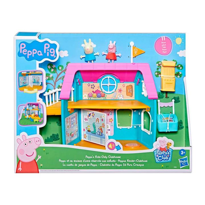 Casa Grande Peppa Pig de Hasbro con Figuras y Accesorios