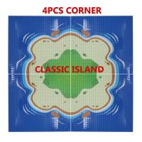 Bloques De Construcción MOC 32x32 Dots Estilo Isla Pradera Base Placa Para Figuras De Soldado Militar Y Ciudad Juguete Para Niños - details 2