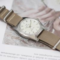 Reloj Mecánico Manual Shanghai 7120 Para Hombres 36mm Vintage Retro Con Correa De Cuero Y Caja De Acero Inoxidable Resistente Al Agua - details 13